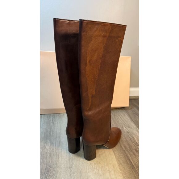 Loeffler Randall Goldy Espresso Tall Boot Size 8.5 $695 - Picture 11 of 13